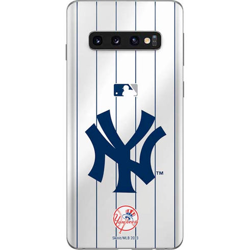 MLB New York Yankees Home Jersey Galaxy S10 Skin