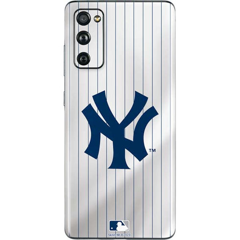 MLB New York Yankees Home Jersey Galaxy S20 Fan Edition Skin