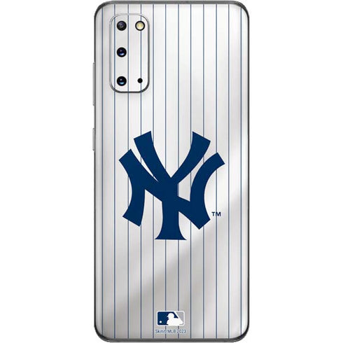 MLB New York Yankees Home Jersey Galaxy S20 Skin