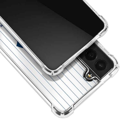 MLB New York Yankees Home Jersey Galaxy S21 5G Clear Case