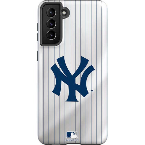 MLB New York Yankees Home Jersey Galaxy S21 FE Pro Case
