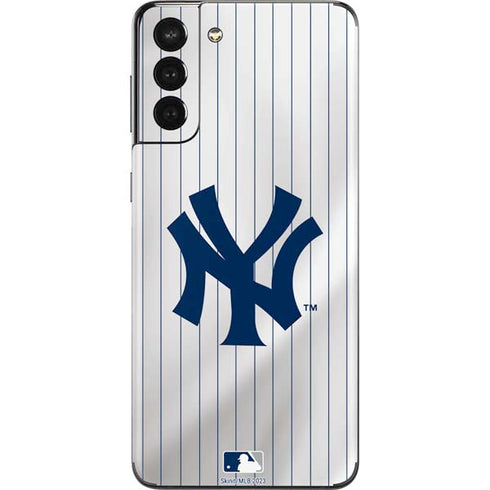 MLB New York Yankees Home Jersey Galaxy S21 Plus 5G Skin