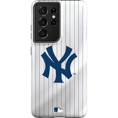 MLB New York Yankees Home Jersey Galaxy S21 Ultra 5G Pro Case