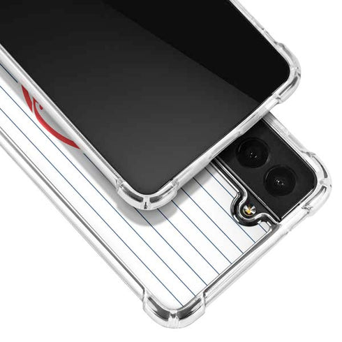 MLB New York Yankees Home Jersey Galaxy S22 Clear Case