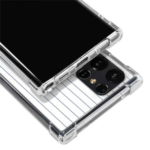 MLB New York Yankees Home Jersey Galaxy S22 Ultra Clear Case