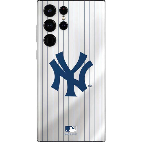 MLB New York Yankees Home Jersey Galaxy S22 Ultra Skin