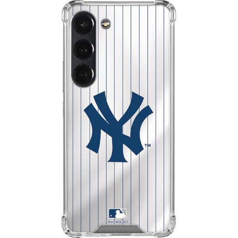 MLB New York Yankees Home Jersey Galaxy S23 Clear Case