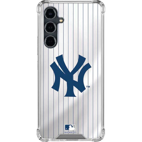 MLB New York Yankees Home Jersey Galaxy S23 FE Clear Case