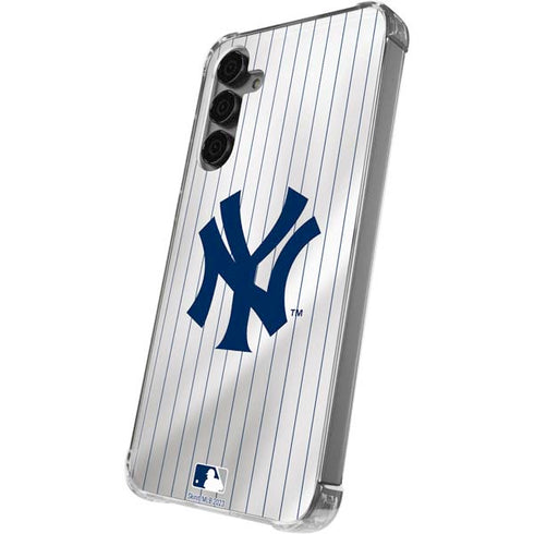 MLB New York Yankees Home Jersey Galaxy S24 Plus Clear Case