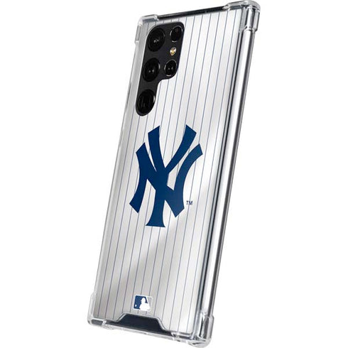 MLB New York Yankees Home Jersey Galaxy S24 Ultra Clear Case