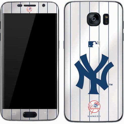 MLB New York Yankees Home Jersey Galaxy S7 Skin