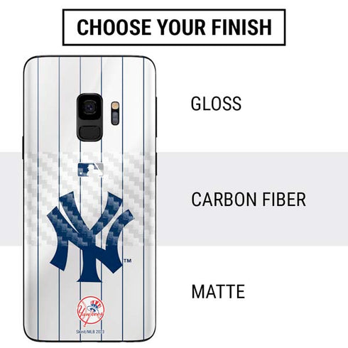 MLB New York Yankees Home Jersey Galaxy S9 Skin