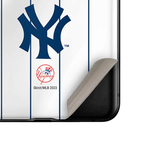 MLB New York Yankees Home Jersey Galaxy Z Flip Skin
