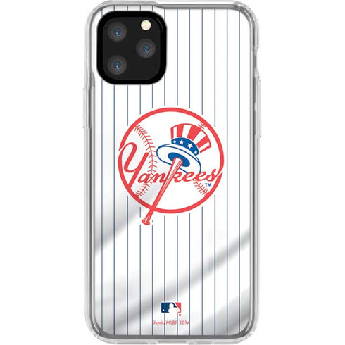 MLB New York Yankees Home Jersey iPhone 11 Pro Clear Case