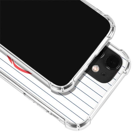 MLB New York Yankees Home Jersey iPhone 12 Clear Case