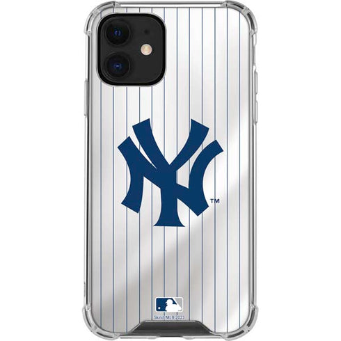 MLB New York Yankees Home Jersey iPhone 12 Mini Clear Case