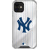 MLB New York Yankees Home Jersey iPhone 12 Mini Clear Case