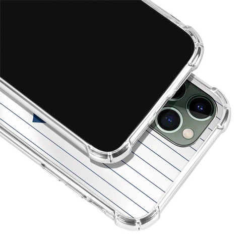 MLB New York Yankees Home Jersey iPhone 12 Pro Clear Case