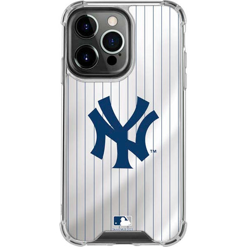 MLB New York Yankees Home Jersey iPhone 15 Pro Clear Case