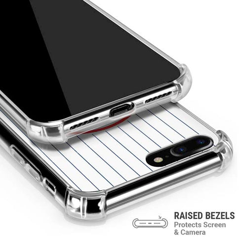 MLB New York Yankees Home Jersey iPhone 7/8 Plus Clear Case