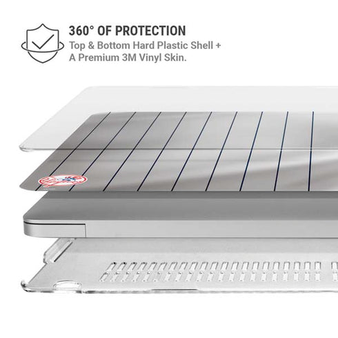 MLB New York Yankees Home Jersey MacBook Air 13in M1 (2021) Case plus Skin