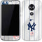 MLB New York Yankees Home Jersey Moto E5 Play Skin