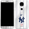 MLB New York Yankees Home Jersey Moto E5 Plus Skin