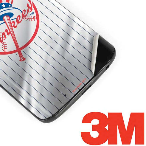 MLB New York Yankees Home Jersey Moto G6 Skin
