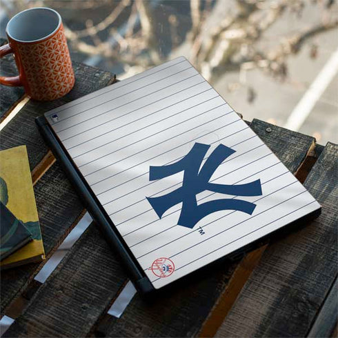 MLB New York Yankees Home Jersey MSI GS65 Stealth Laptop Skin