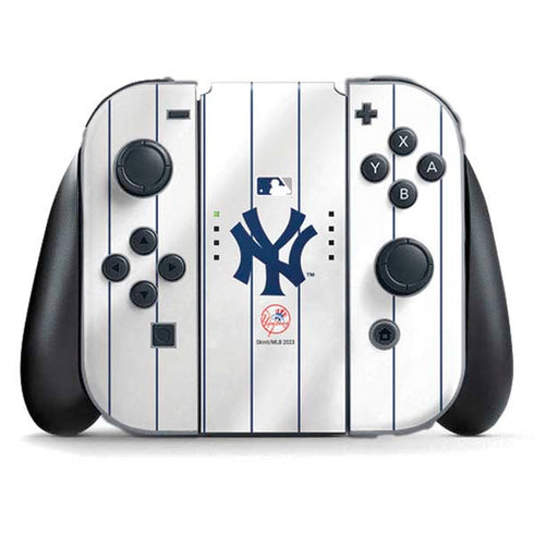MLB New York Yankees Home Jersey Nintendo Switch (2017-2021) Joy-Con Controller Skin