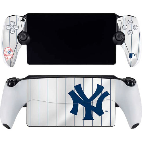 MLB New York Yankees Home Jersey PlayStation Portal Remote Player Skin