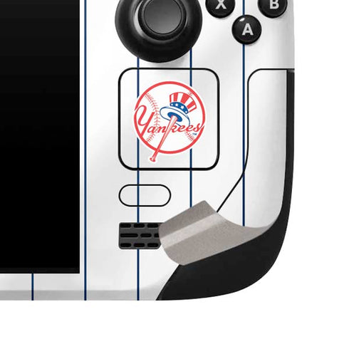 MLB New York Yankees Home Jersey Steam Deck Handheld Gaming Computer Skin