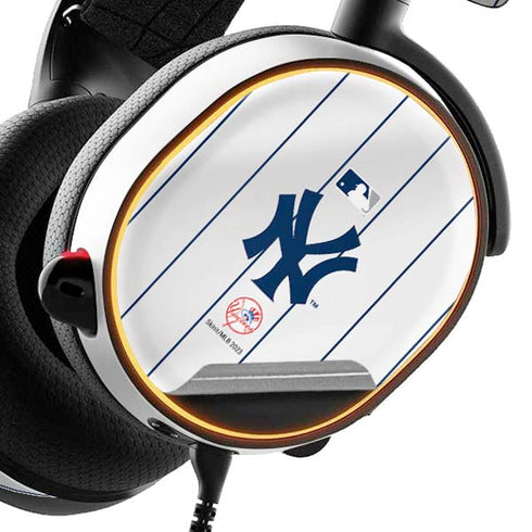 MLB New York Yankees Home Jersey SteelSeries Arctis 3 Skin