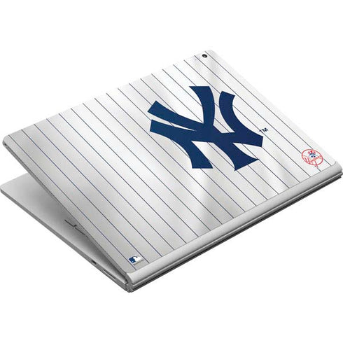 MLB New York Yankees Home Jersey Surface Book Skin