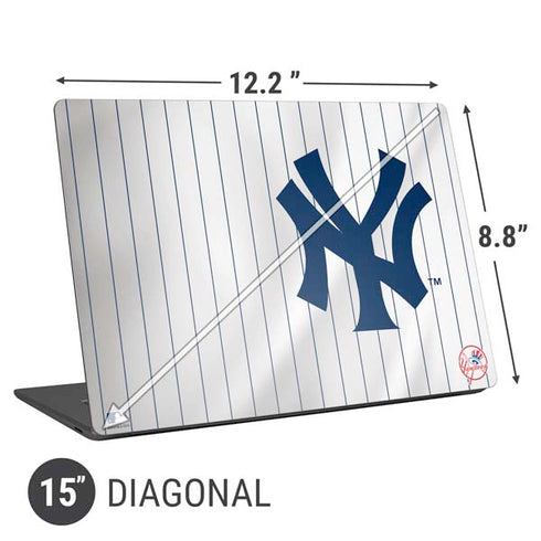 MLB New York Yankees Home Jersey Universal Laptop 15in (12.2 x 8.8in) Skin