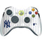 MLB New York Yankees Home Jersey Xbox 360 Wireless Controller Skin