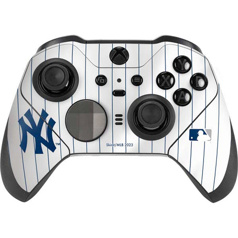 MLB New York Yankees Home Jersey Xbox Elite Wireless Controller Series 2 Skin