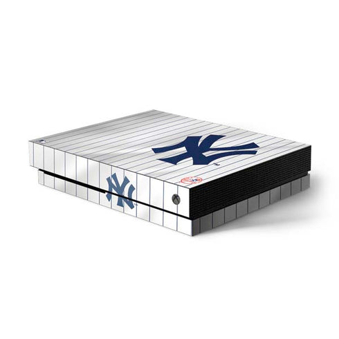 MLB New York Yankees Home Jersey Xbox One X Console Skin