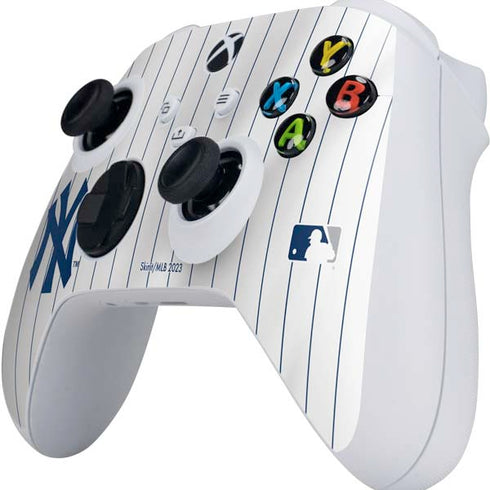 MLB New York Yankees Home Jersey Xbox Series S Controller Skin
