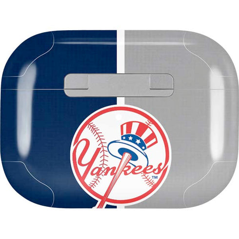 MLB New York Yankees Split Apple AirPods Pro Skin