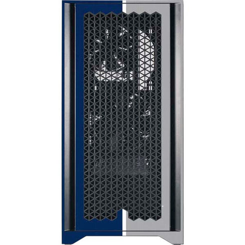 MLB New York Yankees Split Corsair 4000D Tempered Glass Mid-Tower ATX Case Skin