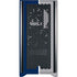 MLB New York Yankees Split Corsair 4000D Tempered Glass Mid-Tower ATX Case Skin