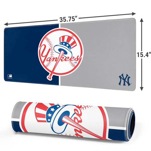 MLB New York Yankees Split Gaming Mouse Pad