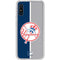 MLB New York Yankees Split Galaxy A10e Clear Case