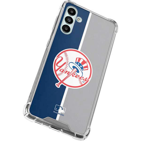 MLB New York Yankees Split Galaxy A13 5G Clear Case