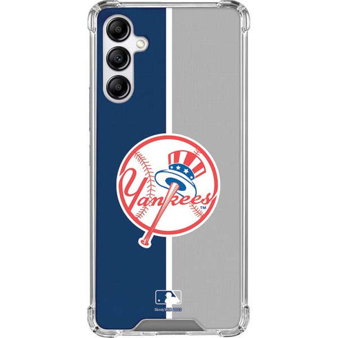 MLB New York Yankees Split Galaxy A14 5G Clear Case