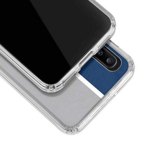 MLB New York Yankees Split Galaxy A20 Clear Case