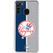 MLB New York Yankees Split Galaxy A21 Clear Case