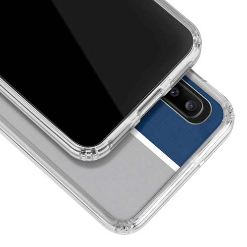 MLB New York Yankees Split Galaxy A30 Clear Case