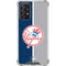 MLB New York Yankees Split Galaxy A72 5G Clear Case